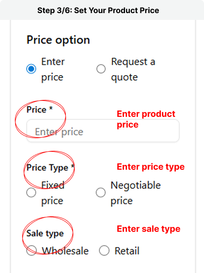 Step 3 - Set Your Product Price